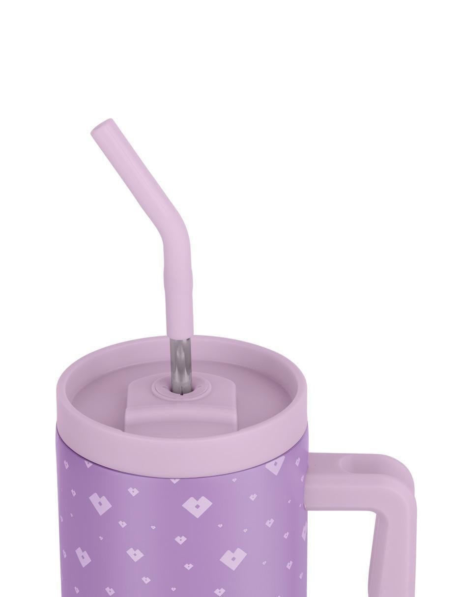 Termo Luckyly de acero inoxidable Tiana con tapa rosca 1.2 l