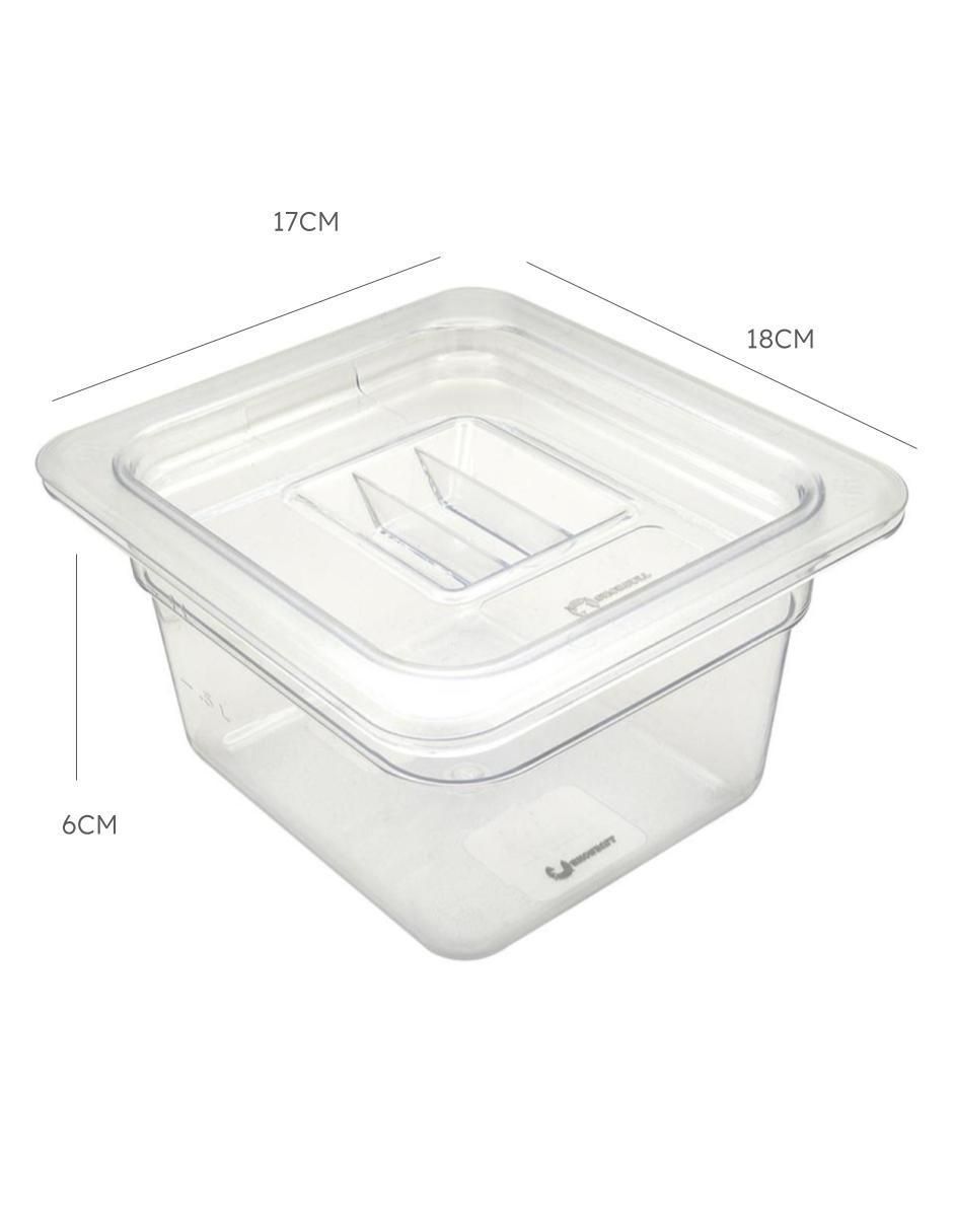 Organizador para refrigerador de plástico 3