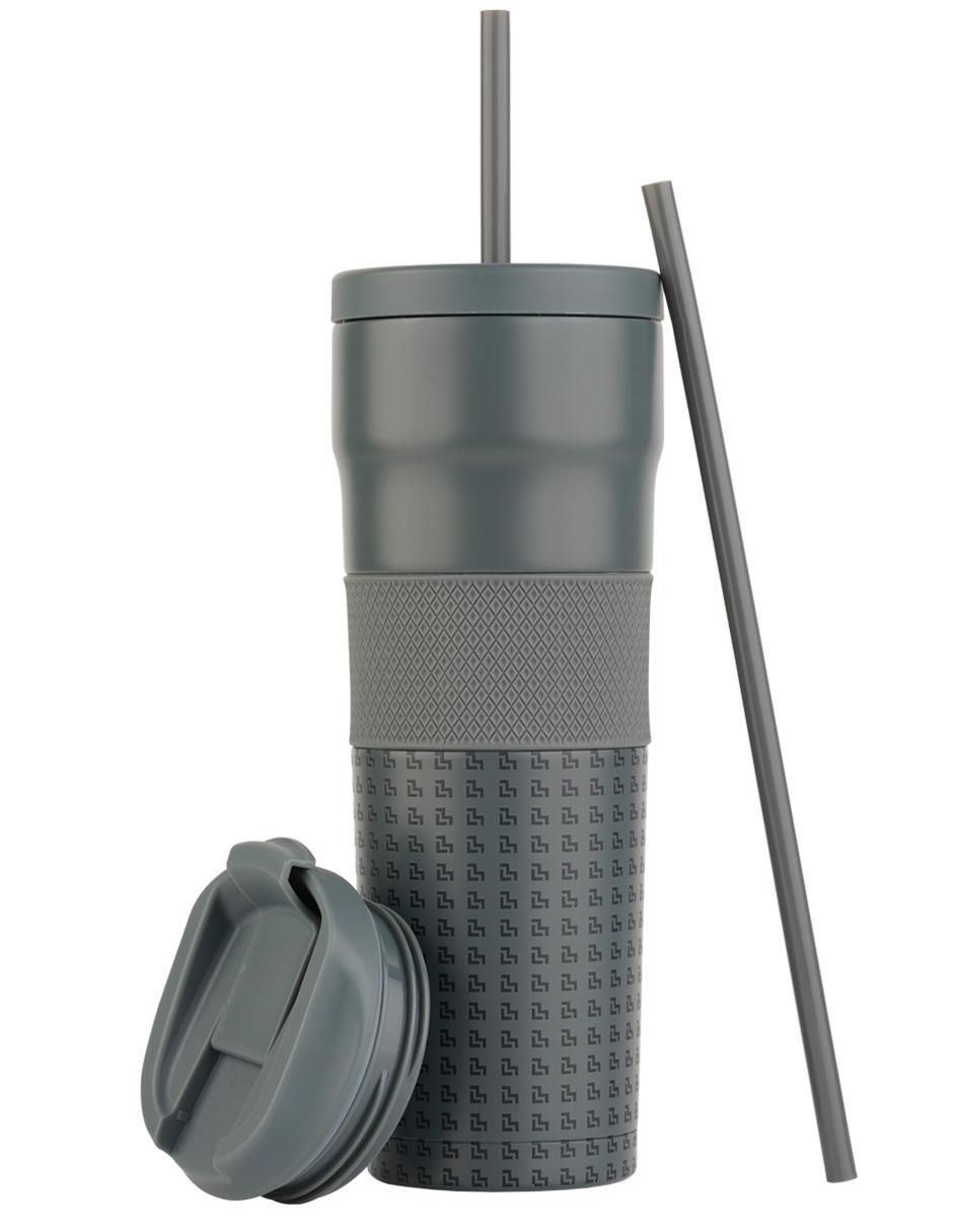 Termo de acero inoxidable Alfie con tapa rosca 700 ml