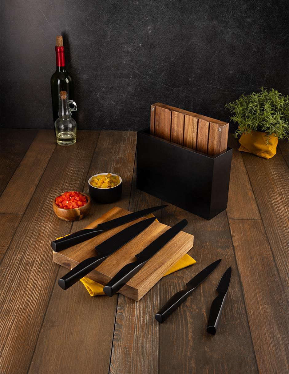 Set de cuchillos utilitario esencial 8 piezas 2