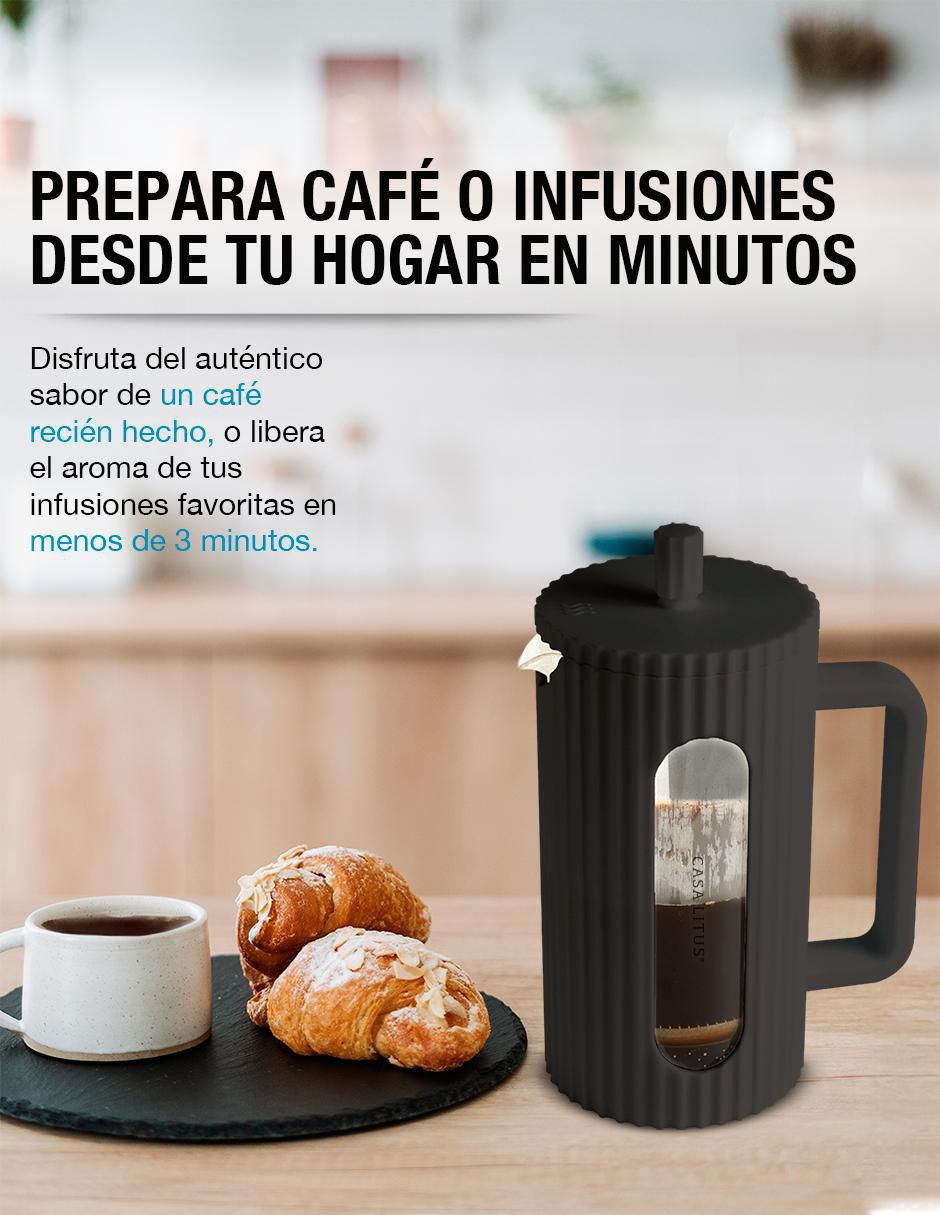 Prensa francesa de acero inoxidable 3