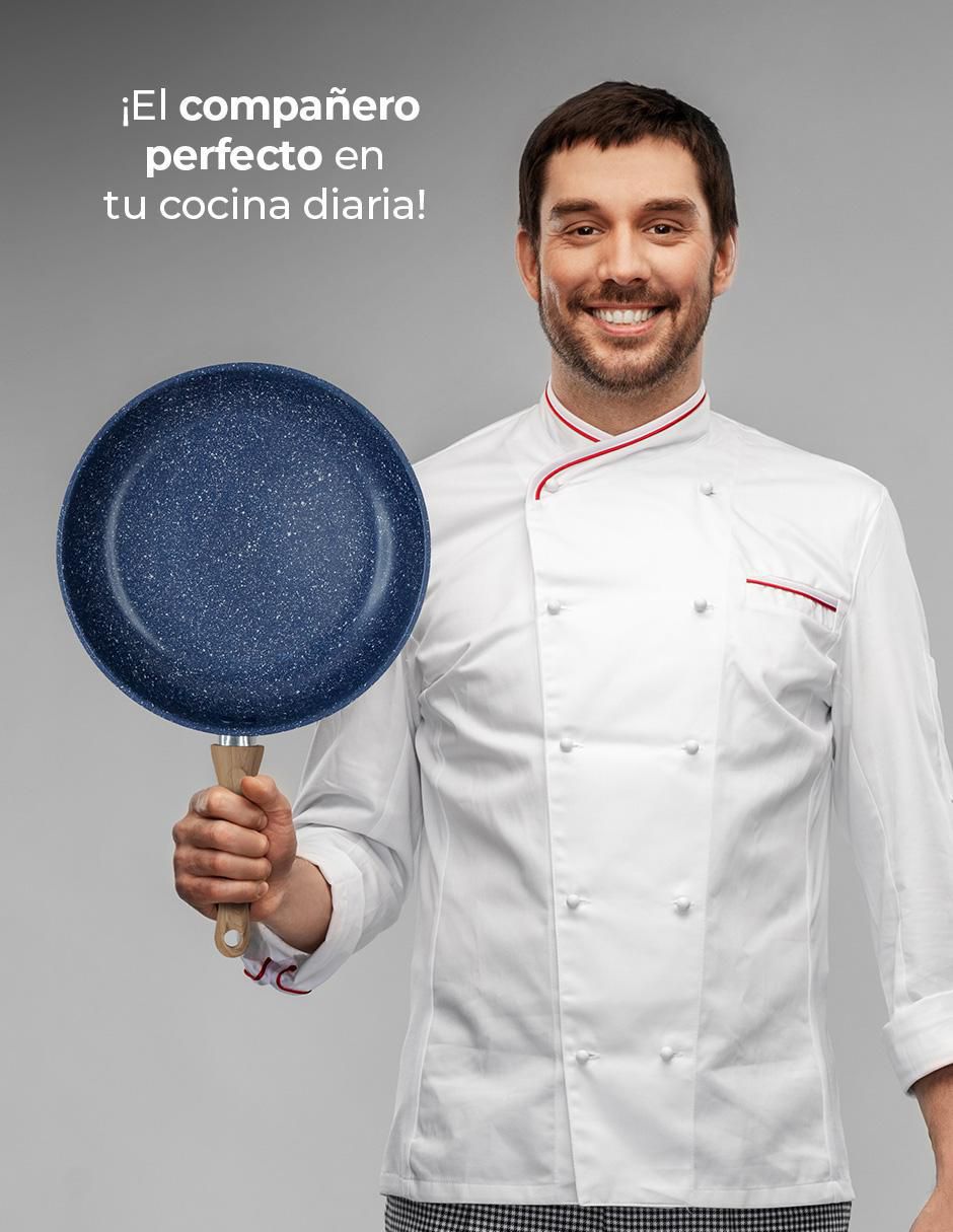 Set de sartenes Love cook de aluminio anodizado 3 piezas 3