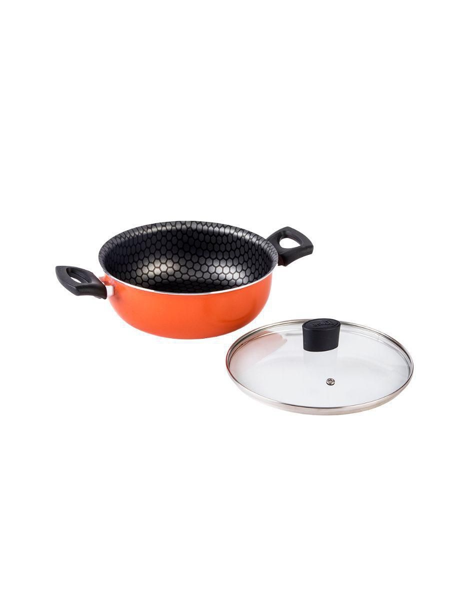 Batería de cocina Habana de aluminio antiadherente thermocell 8 piezas 6