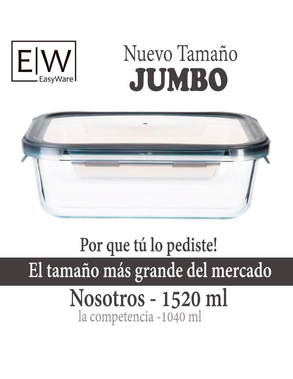 Set contenedores Jumbo de vidrio 18 piezas 2