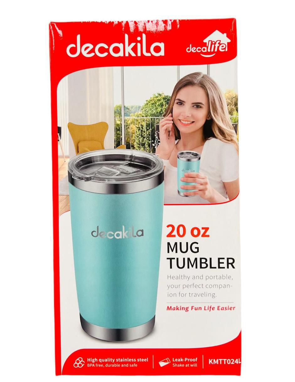 Termo de acero inoxidable Pastel con tapa doble rosca 591 ml 2