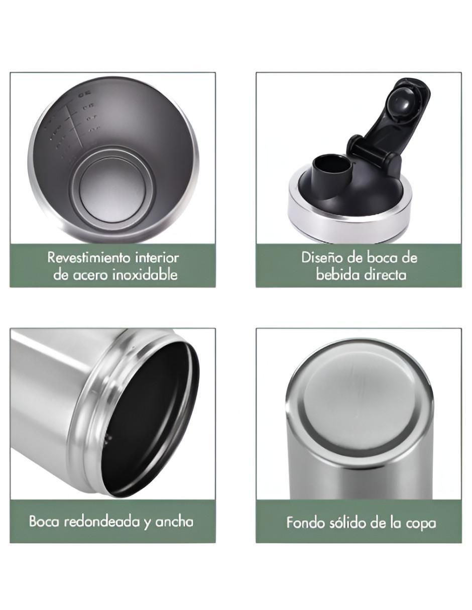 Termo de acero inoxidable con tapa rosca 739 ml 5