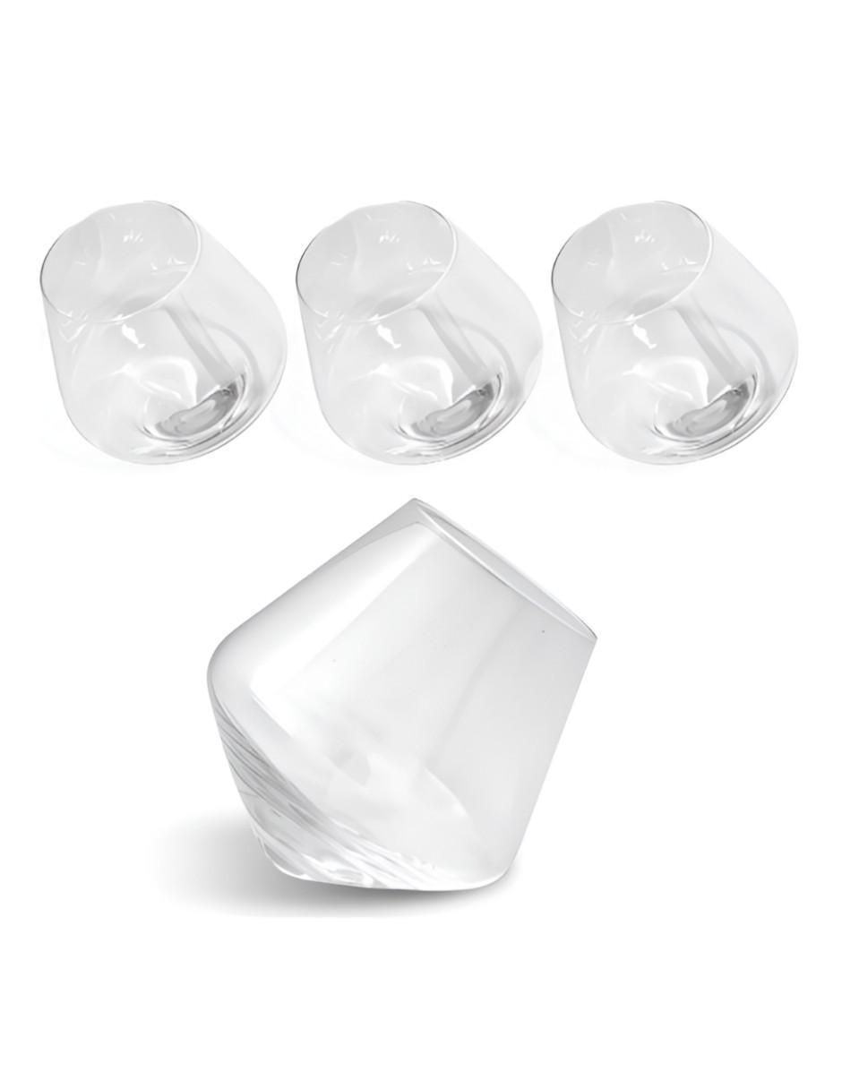 Set vasos de cristal con 4 piezas Set vasos de cristal con 4 piezas