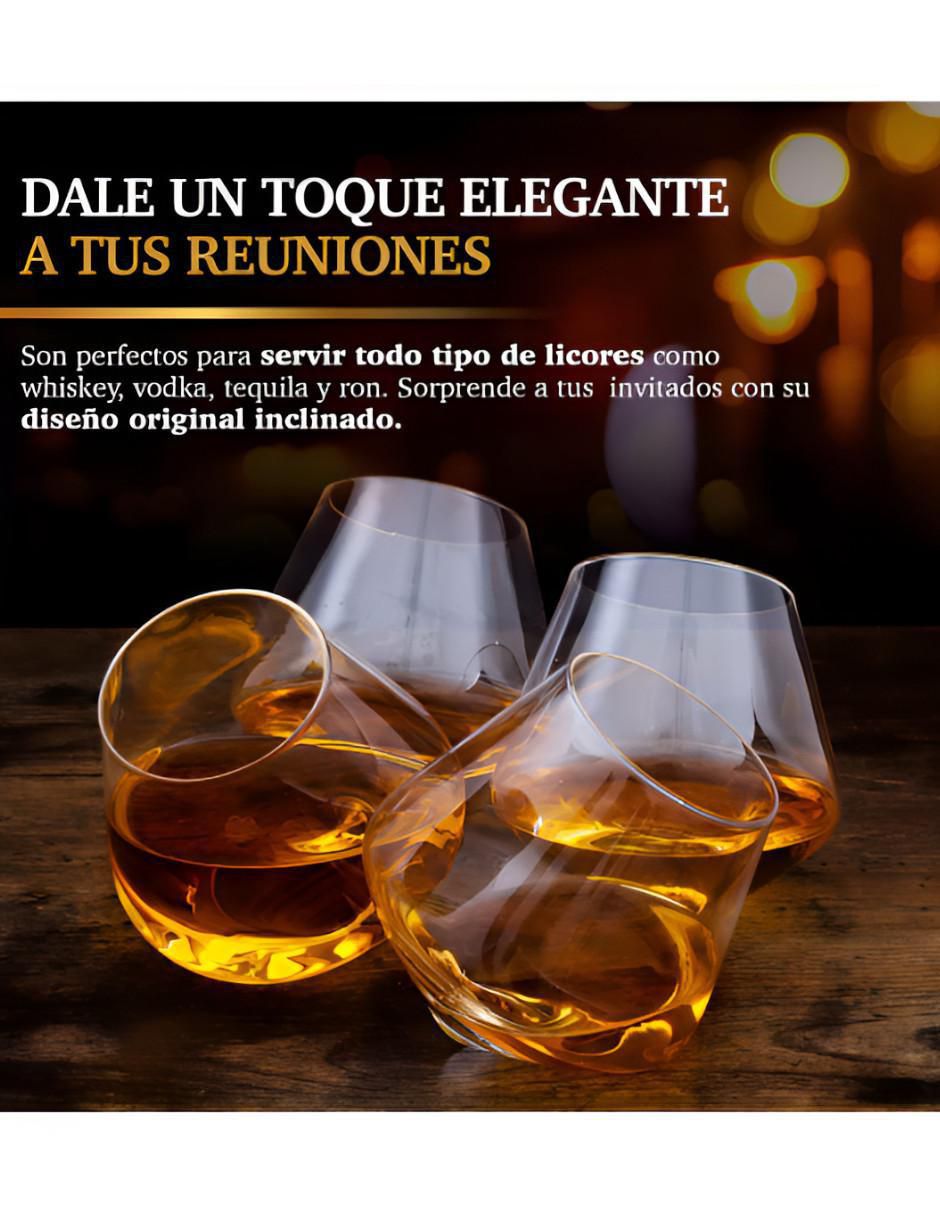 Set vasos de cristal con 4 piezas 4