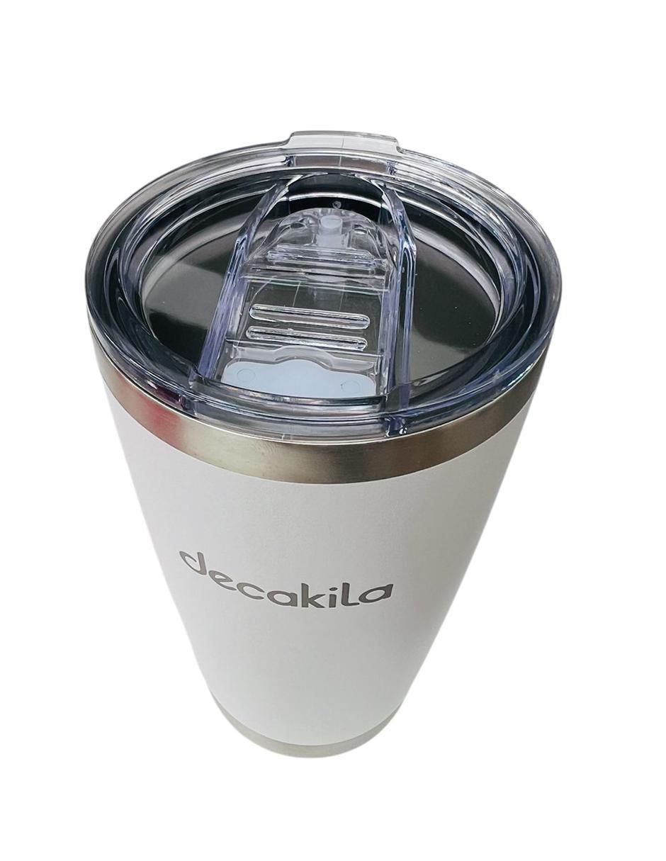 Termo de acero inoxidable Pastel con tapa doble rosca 591 ml 2