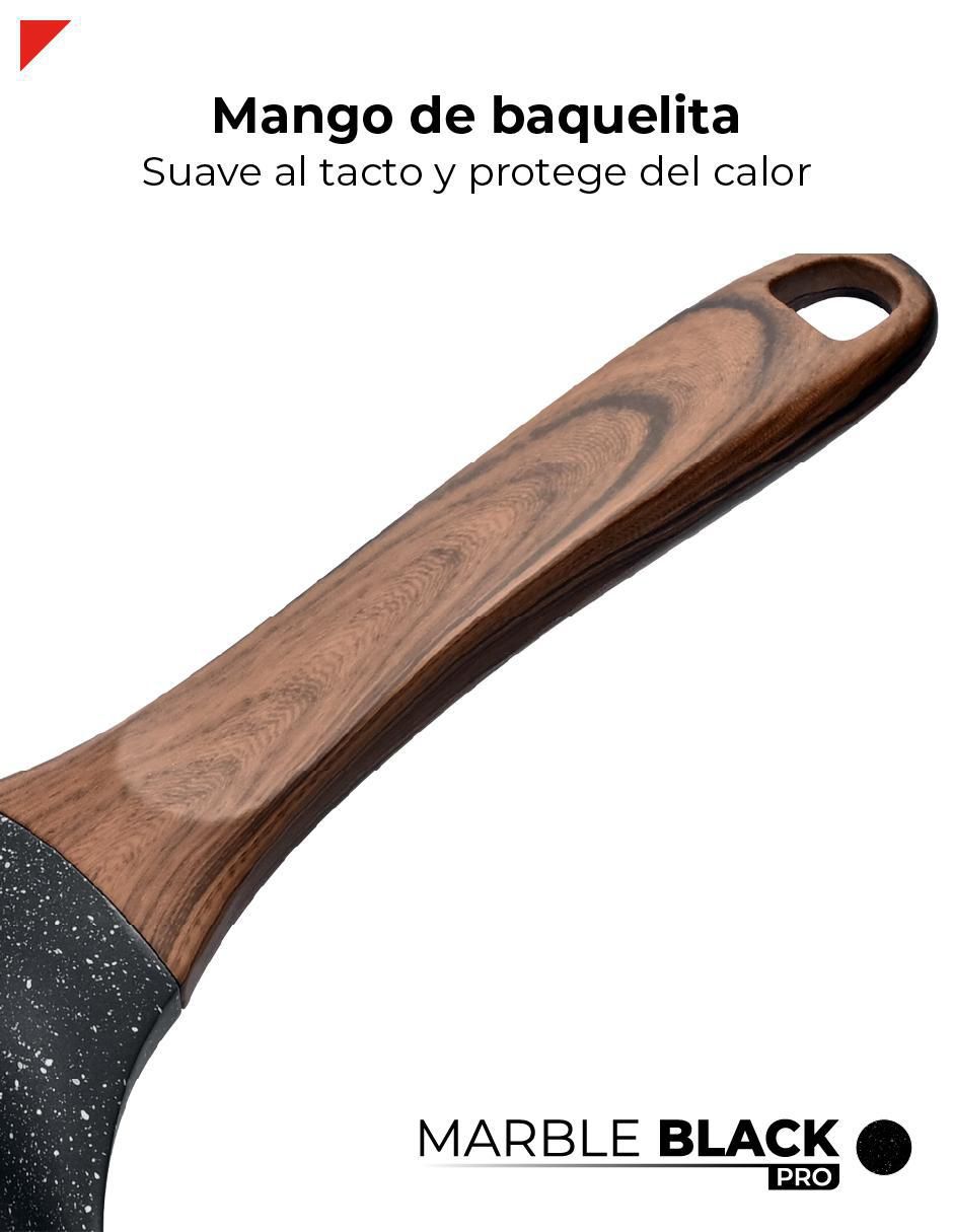 Comal Marble Black Pro aluminio 7