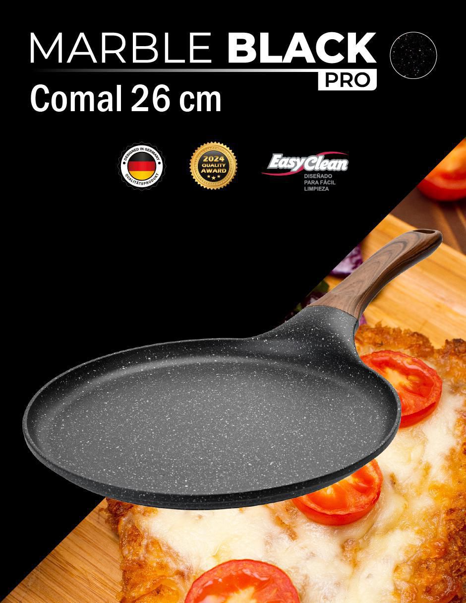 Comal Marble Black Pro aluminio 8