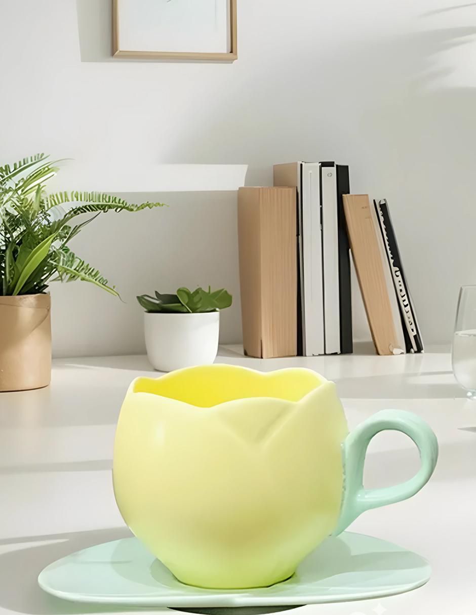 "taza/set de tazas/taza con difusor" cappuccino happy ware sin temática colección 2 piezas "piezas"