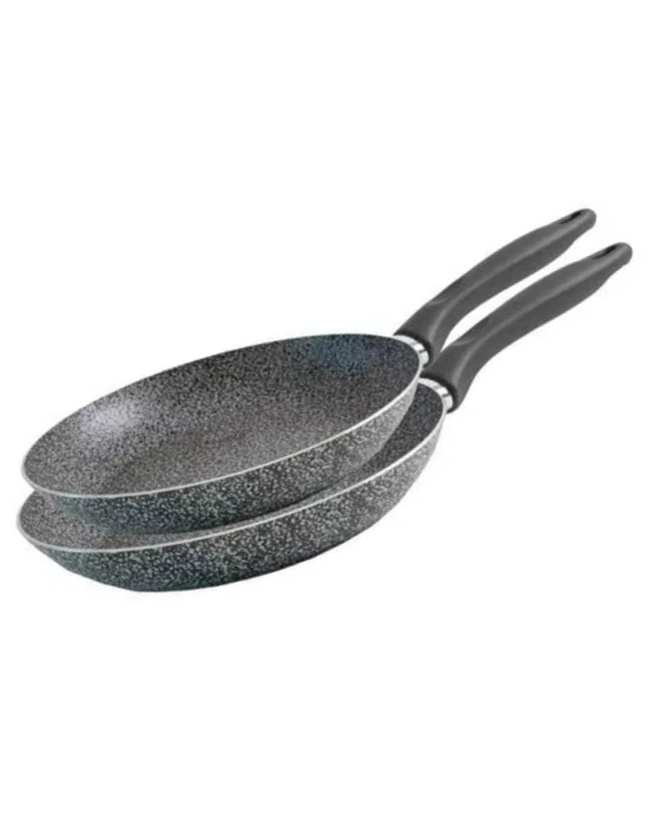 Set de sartenes Rocky de aluminio 2 piezas Set de sartenes Rocky de aluminio 2 piezas