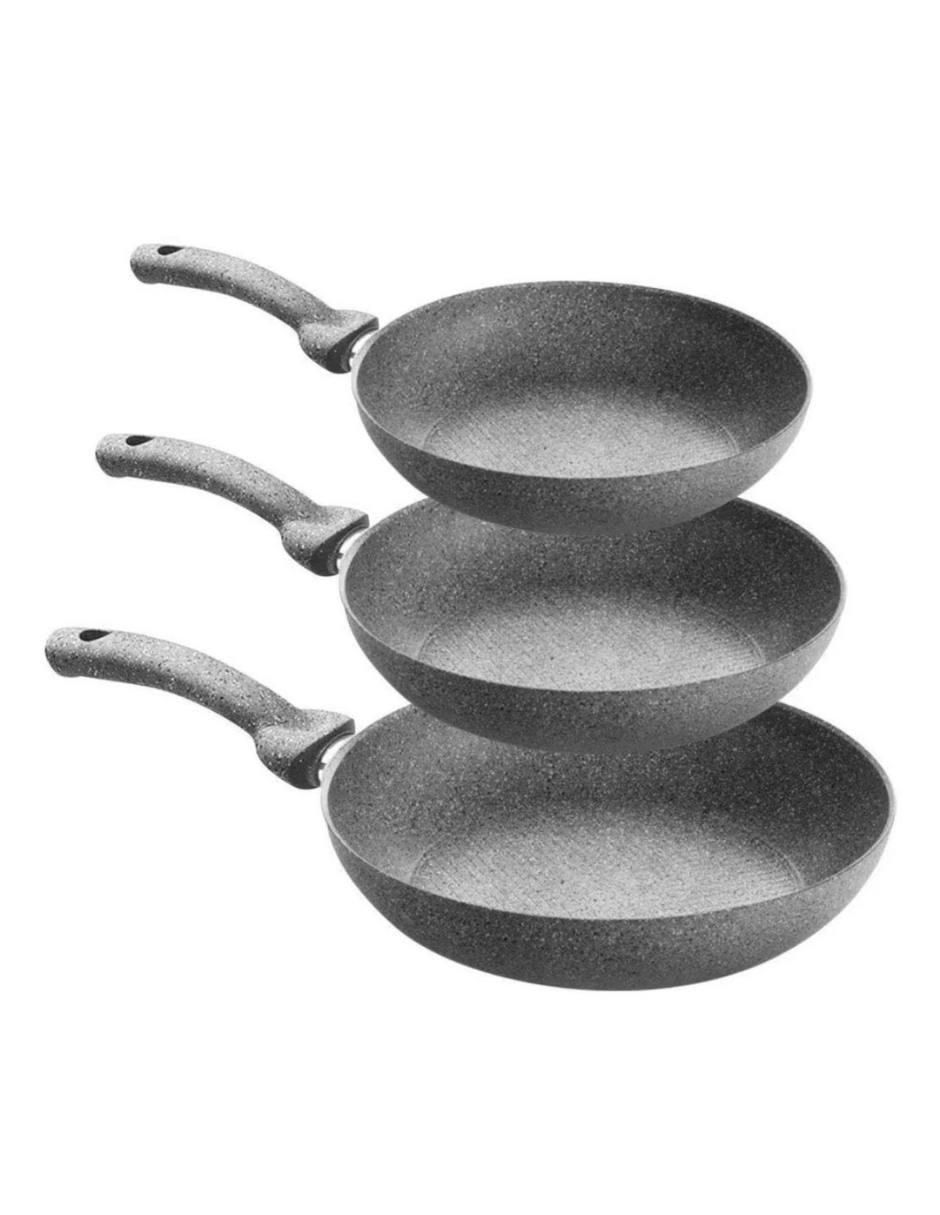 Set de sartenes Cuore de aluminio forjado 3 piezas Set de sartenes Cuore de aluminio forjado 3 piezas