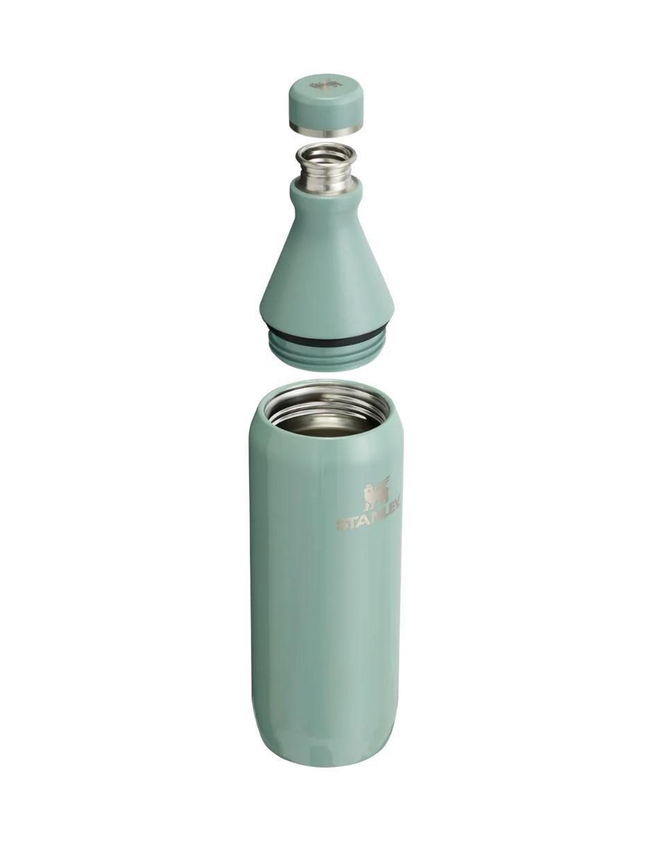 Termo de acero inoxidable con tapa rosca 591 ml 2