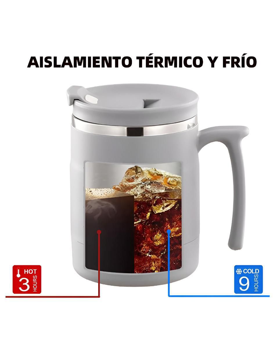 Termo de acero inoxidable con tapa rosca 500 ml 2