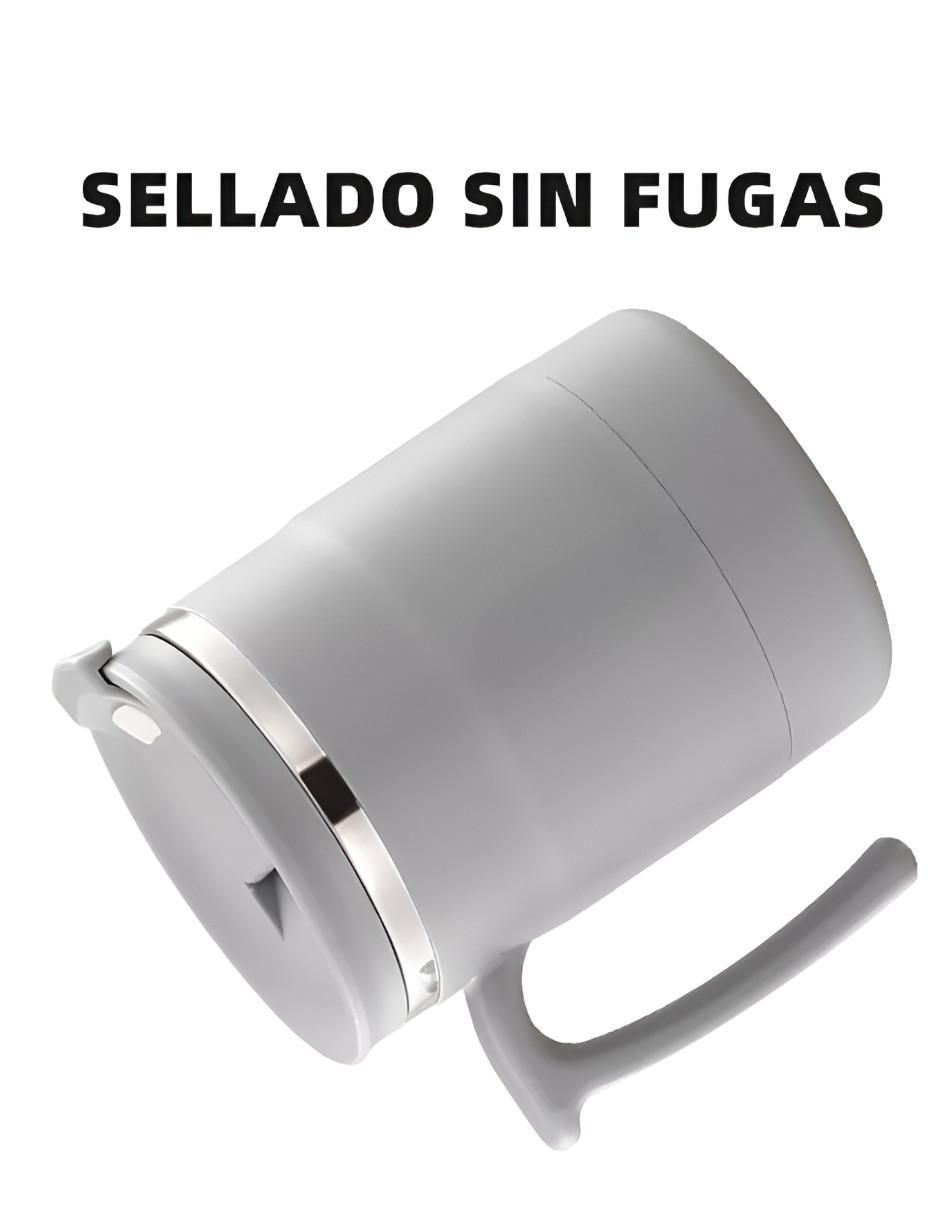 Termo de acero inoxidable con tapa rosca 500 ml 4