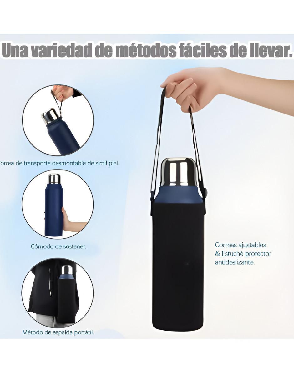 Termo de acero inoxidable con tapa rosca 4