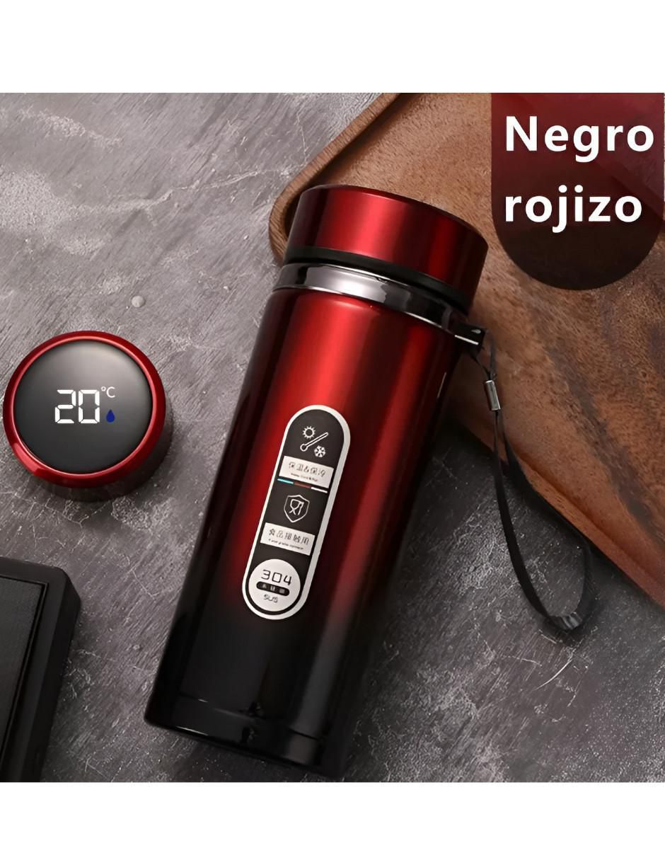 Termo de acero inoxidable con tapa rosca 4