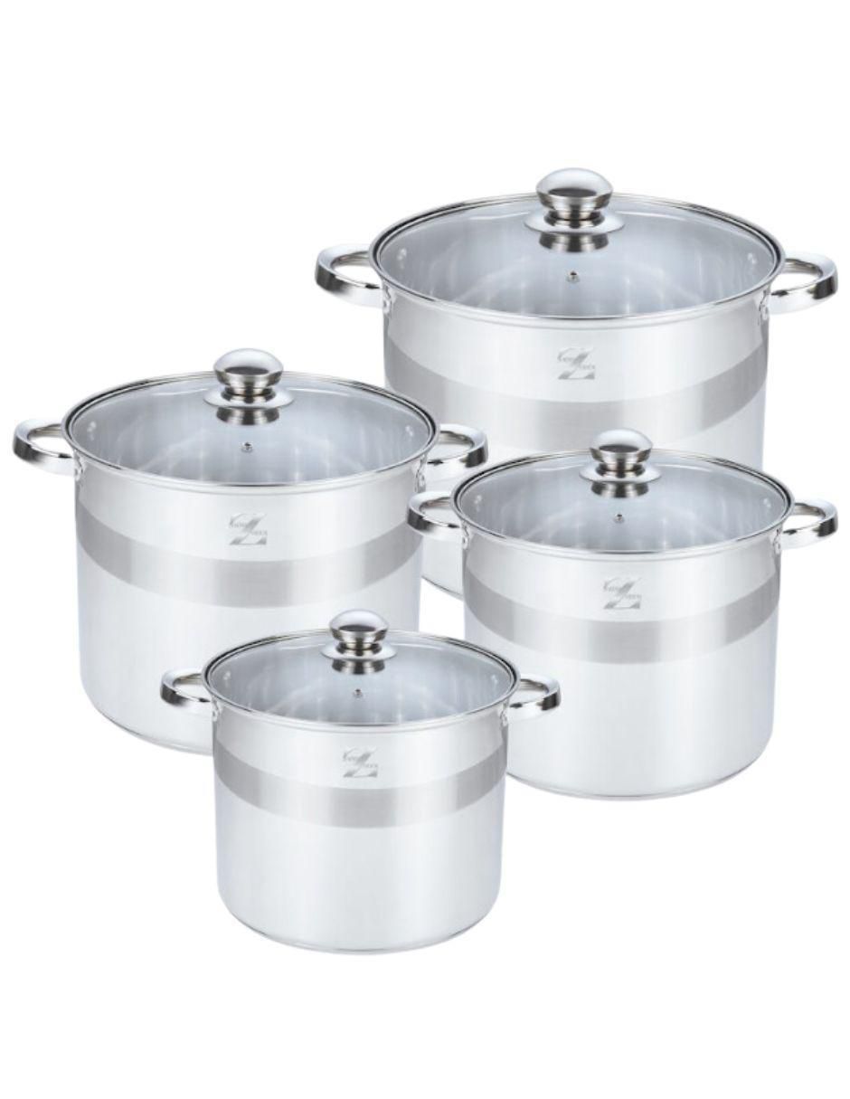 Batería de cocina SZ8 de acero inoxidable 8 piezas