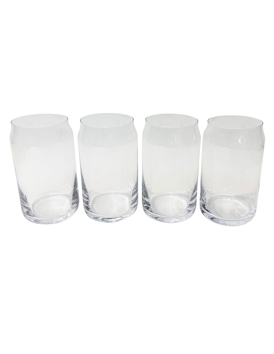 Set vasos de vidrio con 4 piezas 2