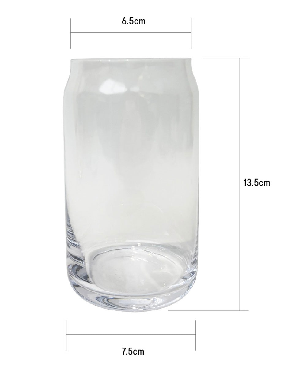 Set vasos de vidrio con 4 piezas 8