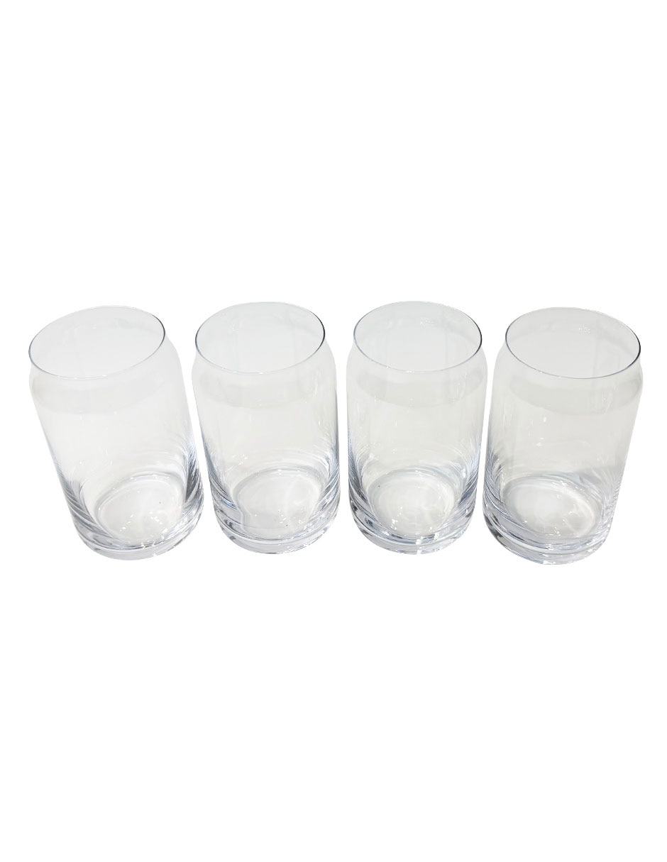 Set vasos de vidrio con 4 piezas 3