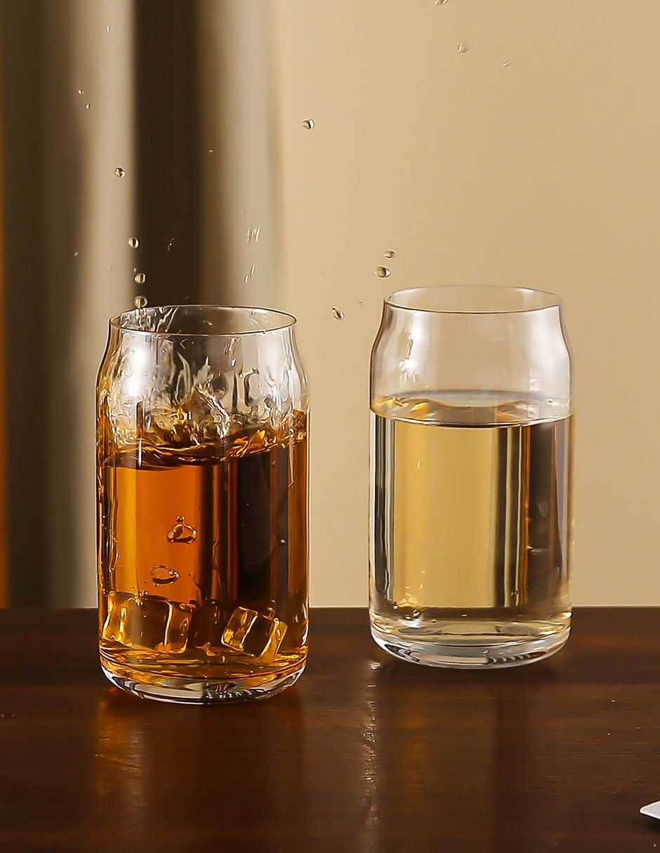 Set vasos de vidrio con 4 piezas 6