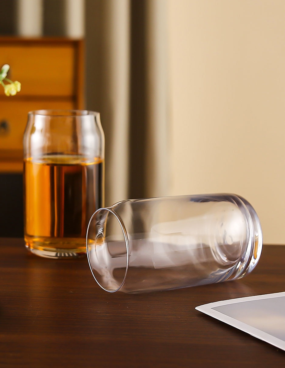 Set vasos de vidrio con 4 piezas 7