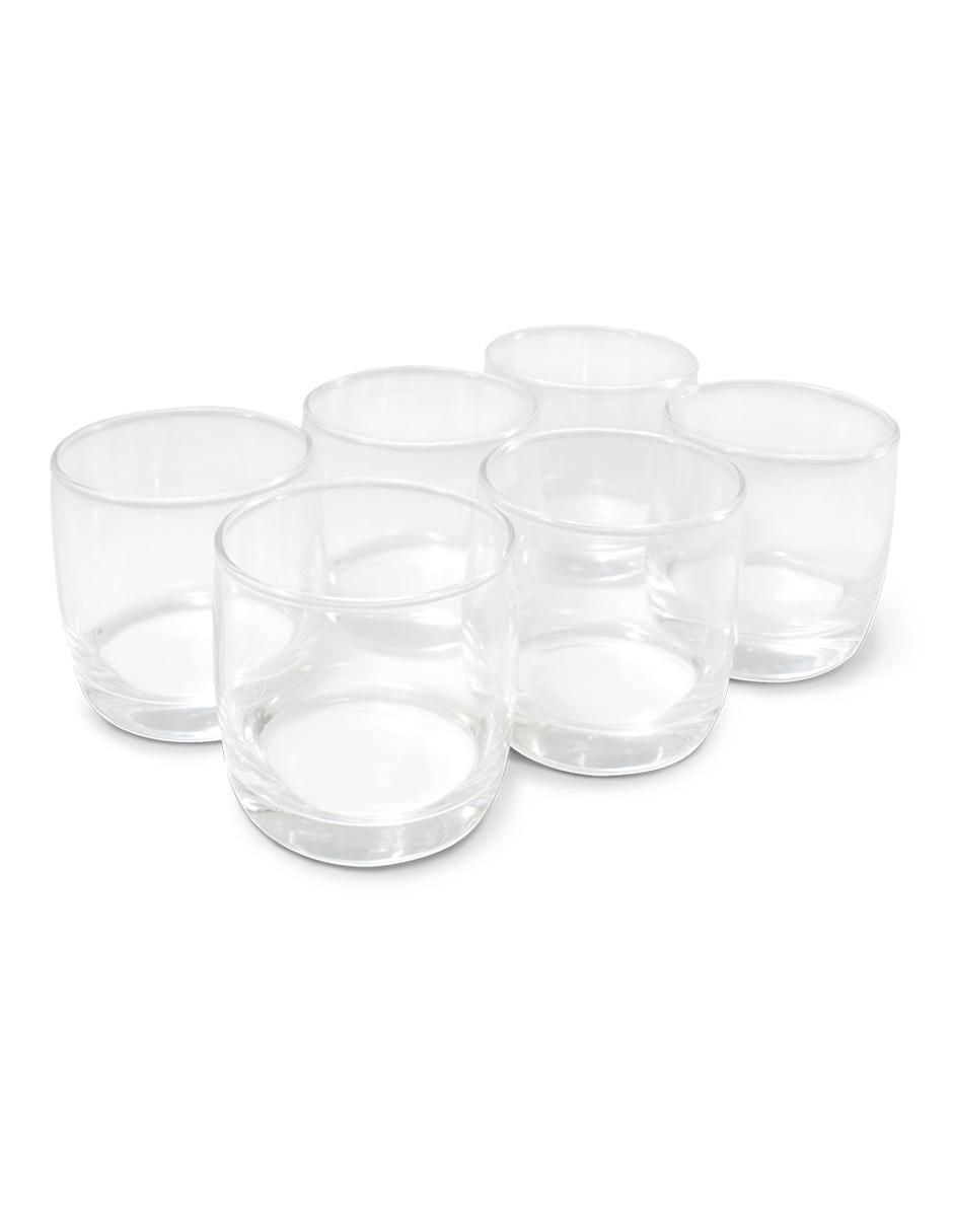 Set vasos de vidrio con 6 piezas 5