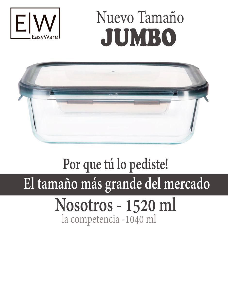 Set contenedores Jumbo de vidrio 6 piezas 2