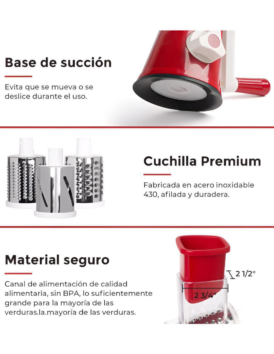 Rallador giratorio 4