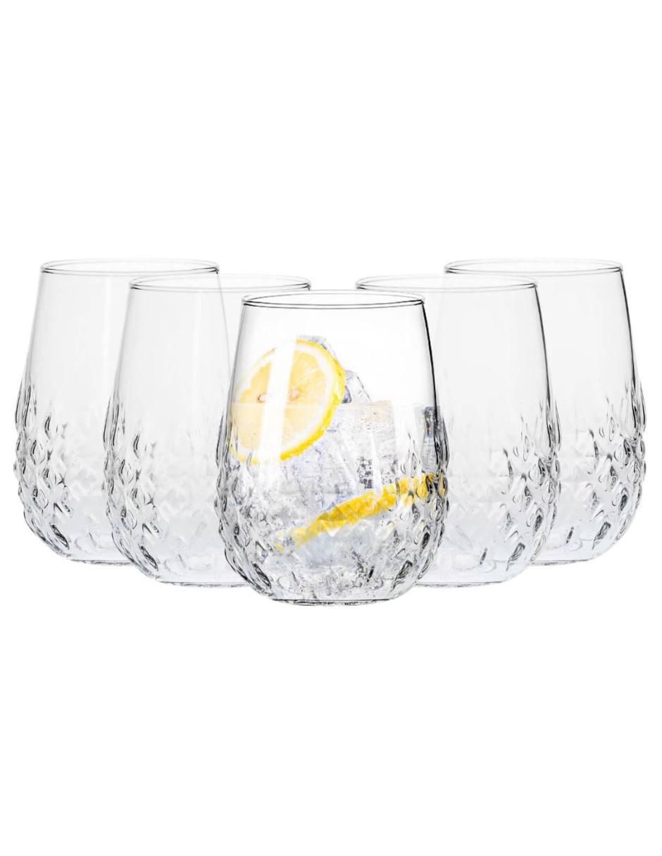 Set vasos Gaudi de vidrio con 6 piezas 4