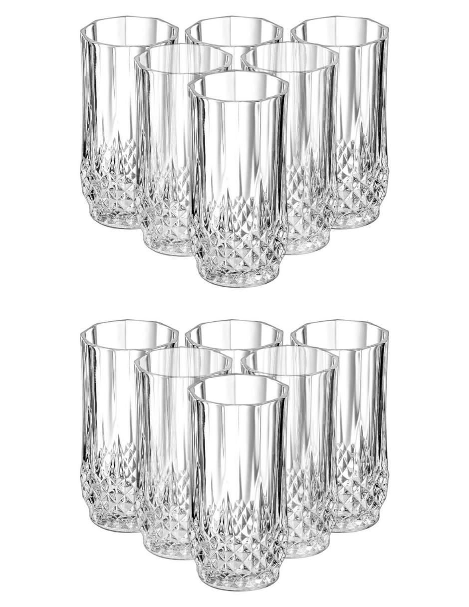 Set vasos Unicus de vidrio con 12 piezas Set vasos Unicus de vidrio con 12 piezas