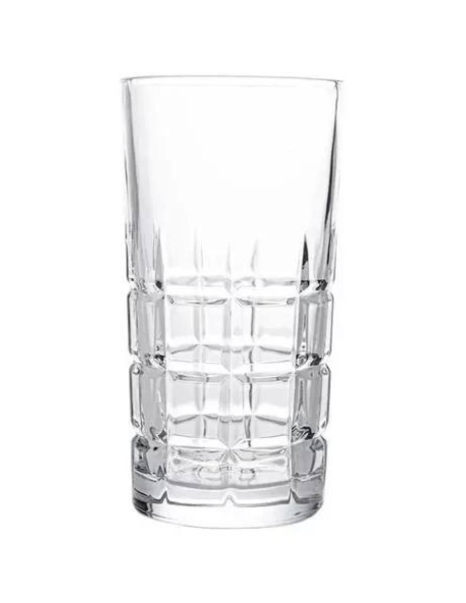 Set vasos Lusion de vidrio con 12 piezas