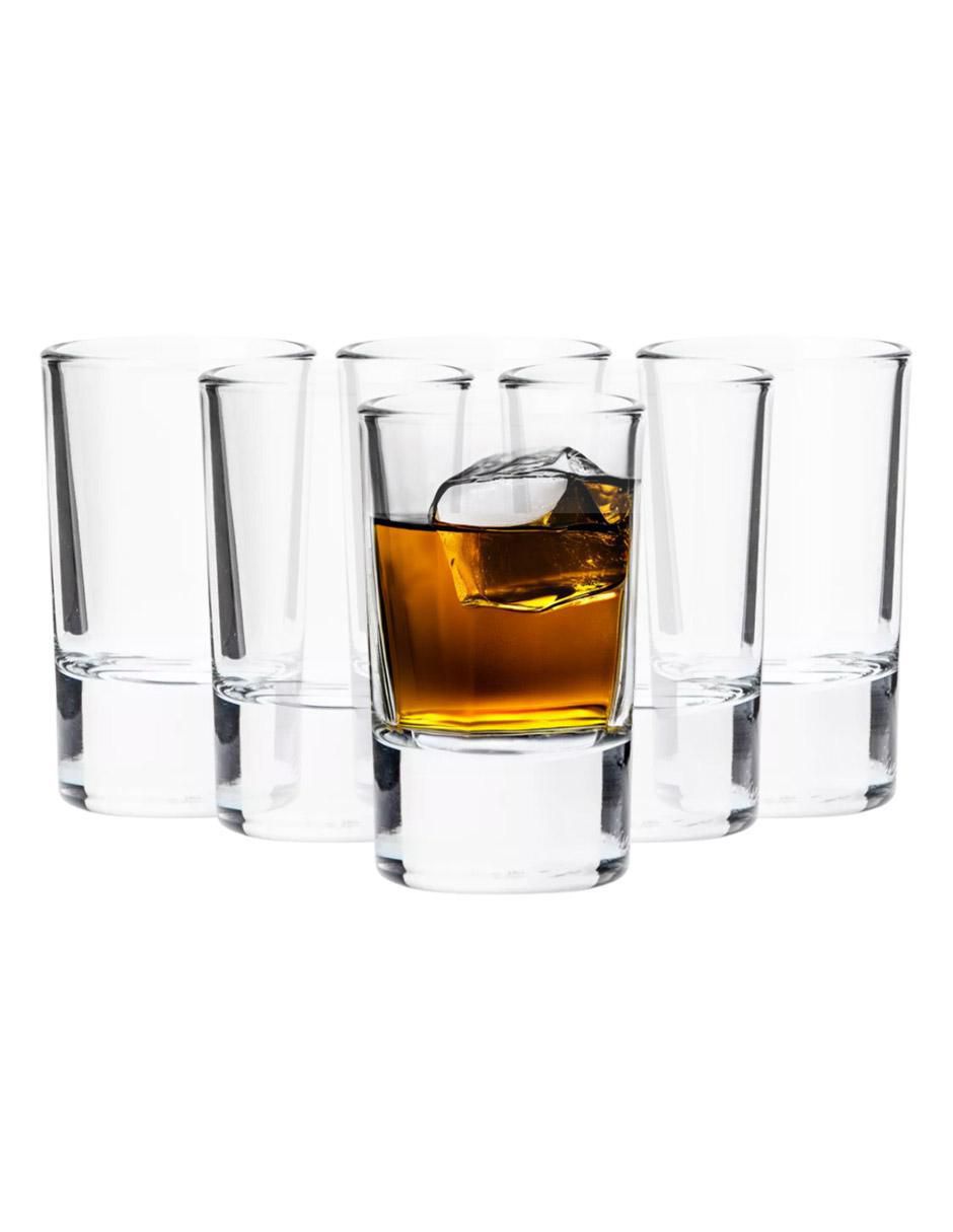 Set de tequileros Indro de vidrio con 6 piezas 4