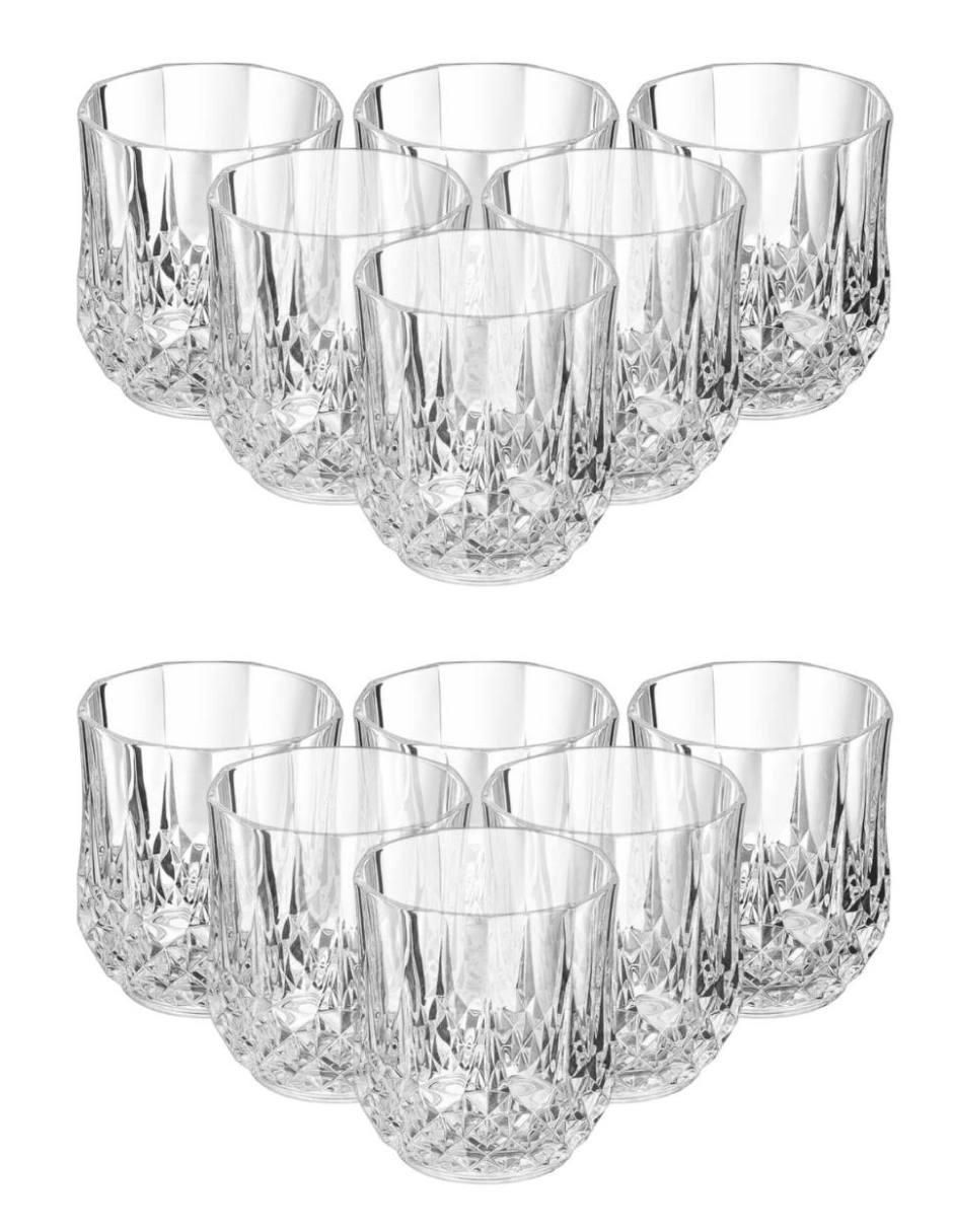 Set vasos Unicus de vidrio con 12 piezas 1
