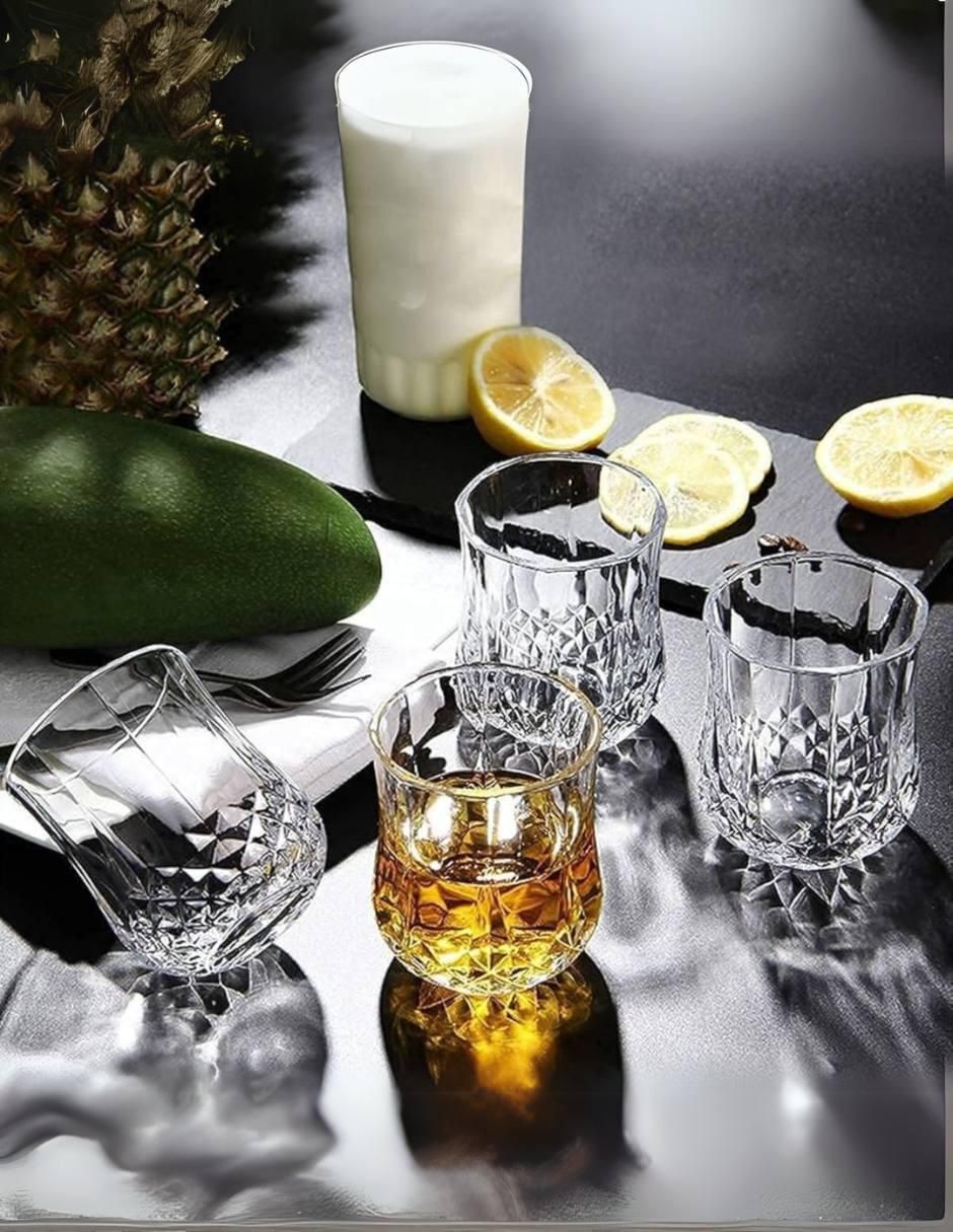 Set vasos Unicus de vidrio con 12 piezas