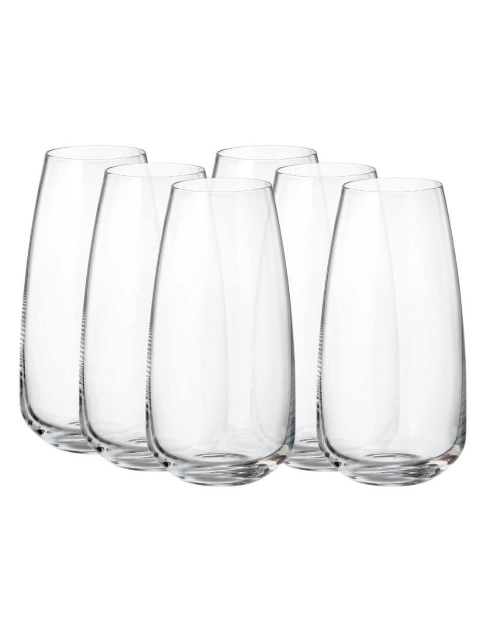 Set vasos Anser de vidrio con 6 piezas