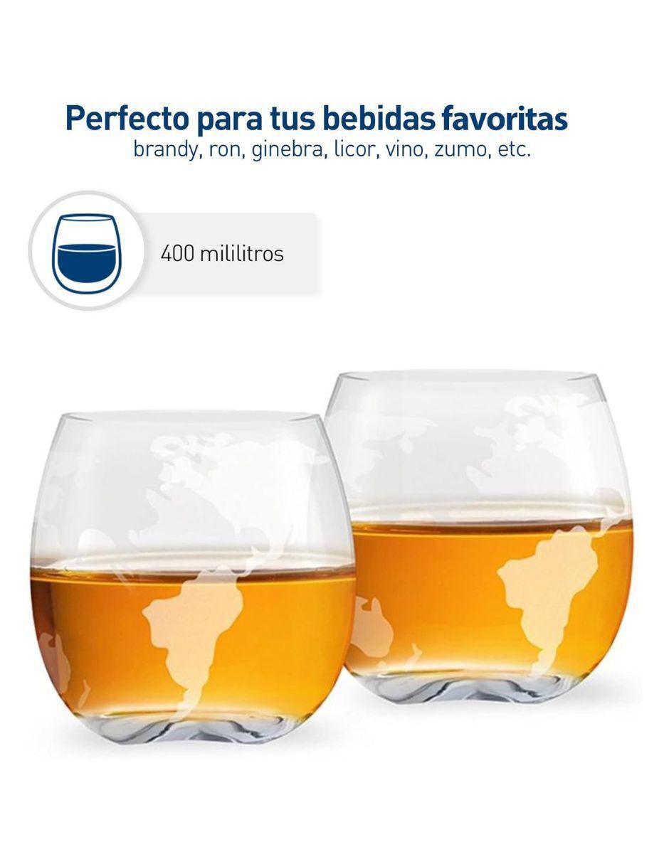Set de tequileros de vidrio con 6 piezas 2