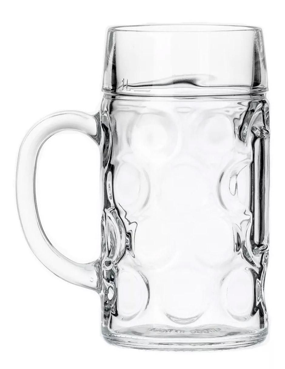 Set vasos cerveceros Don de vidrio con 6 piezas 3