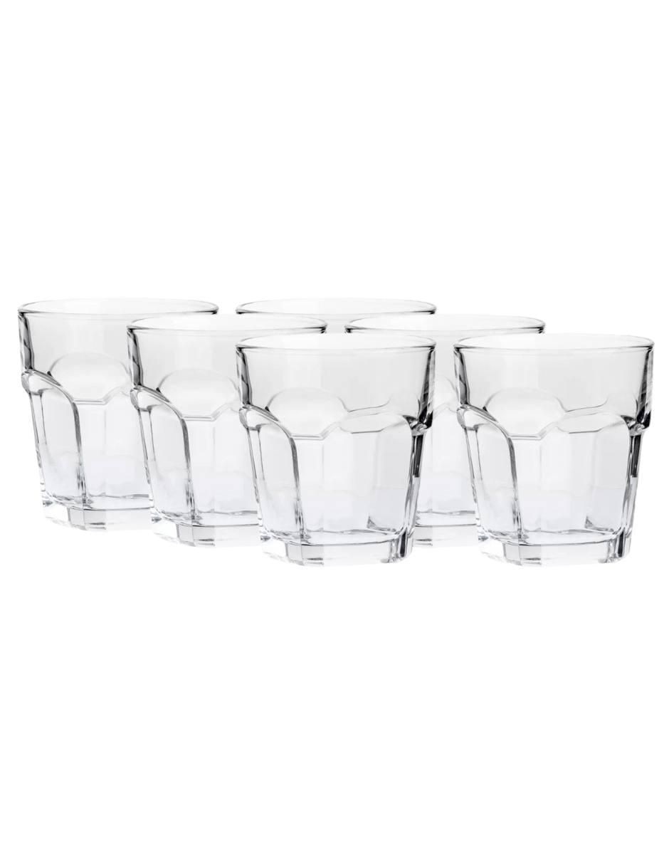 Set vasos San Marco de vidrio con 6 piezas Set vasos San Marco de vidrio con 6 piezas