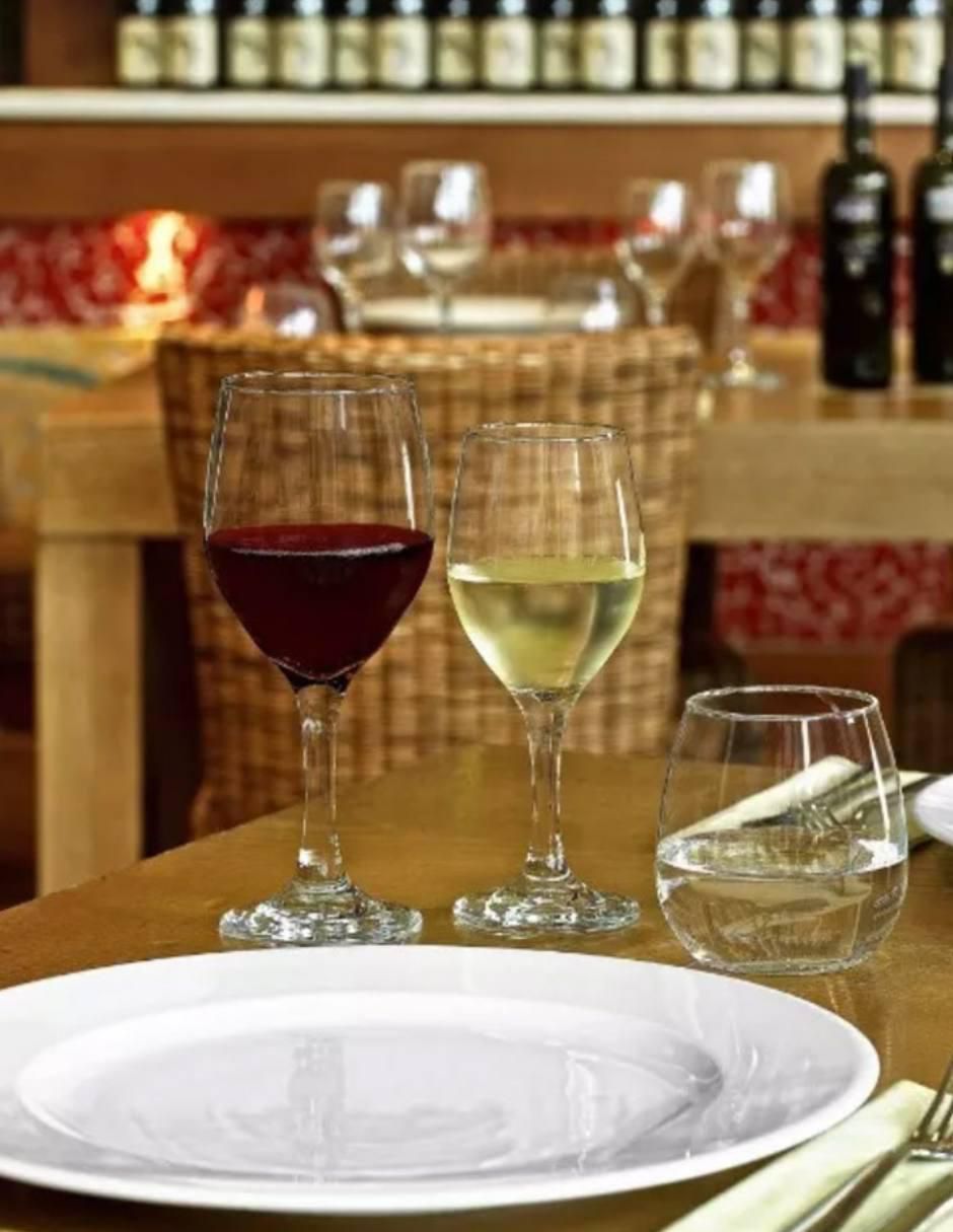 Set de copas para vino Ducale de vidrio 3