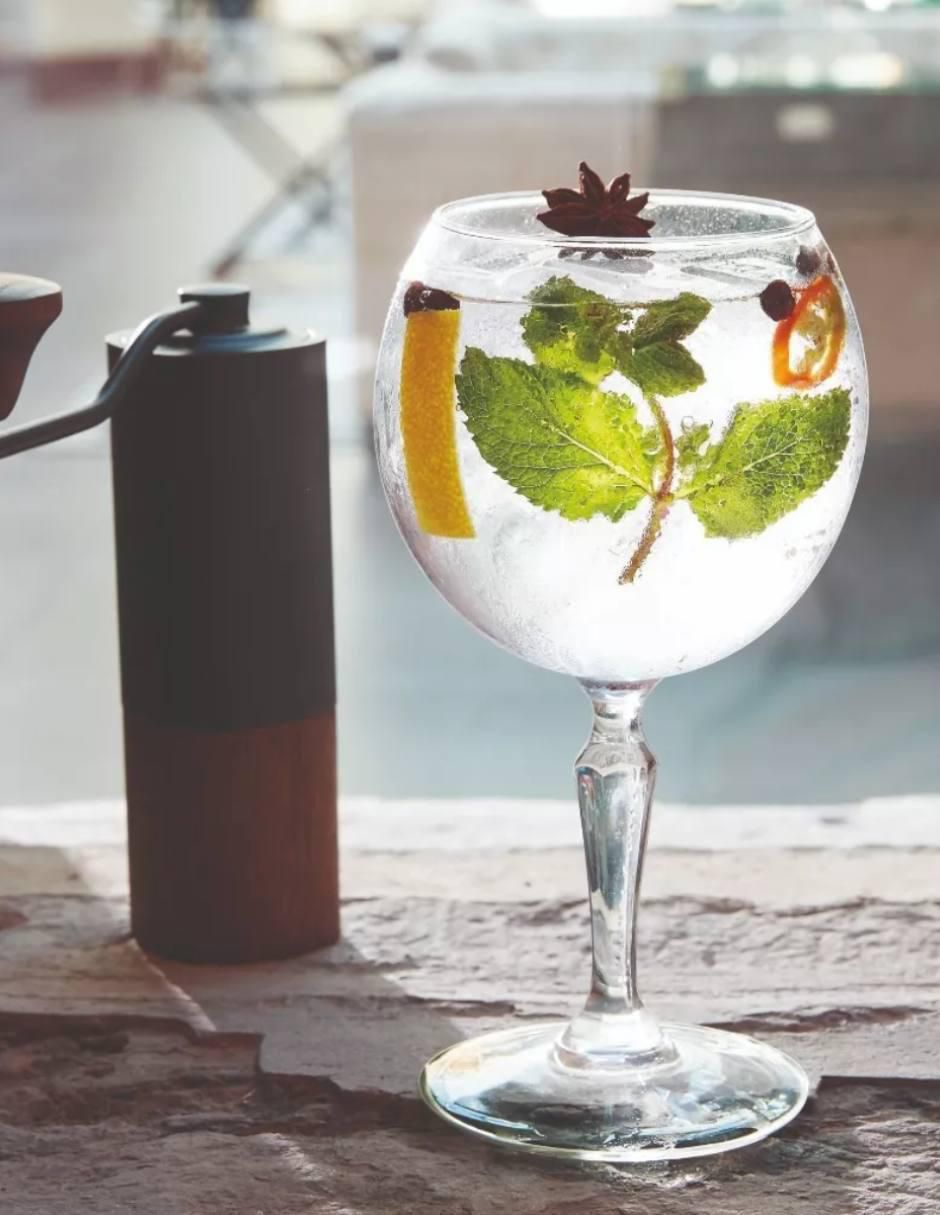 Set de copas para gin Monti de vidrio 2