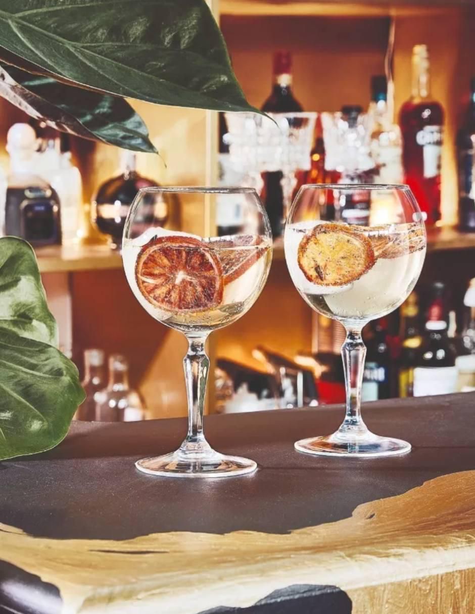 Set de copas para gin Monti de vidrio 4