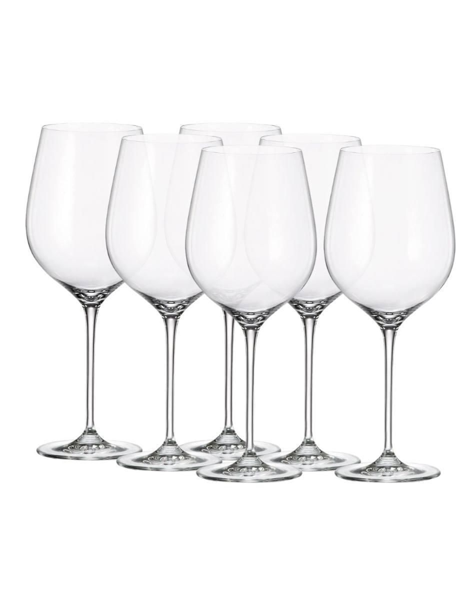 Set de copas para vino Uria de vidrio Set de copas para vino Uria de vidrio