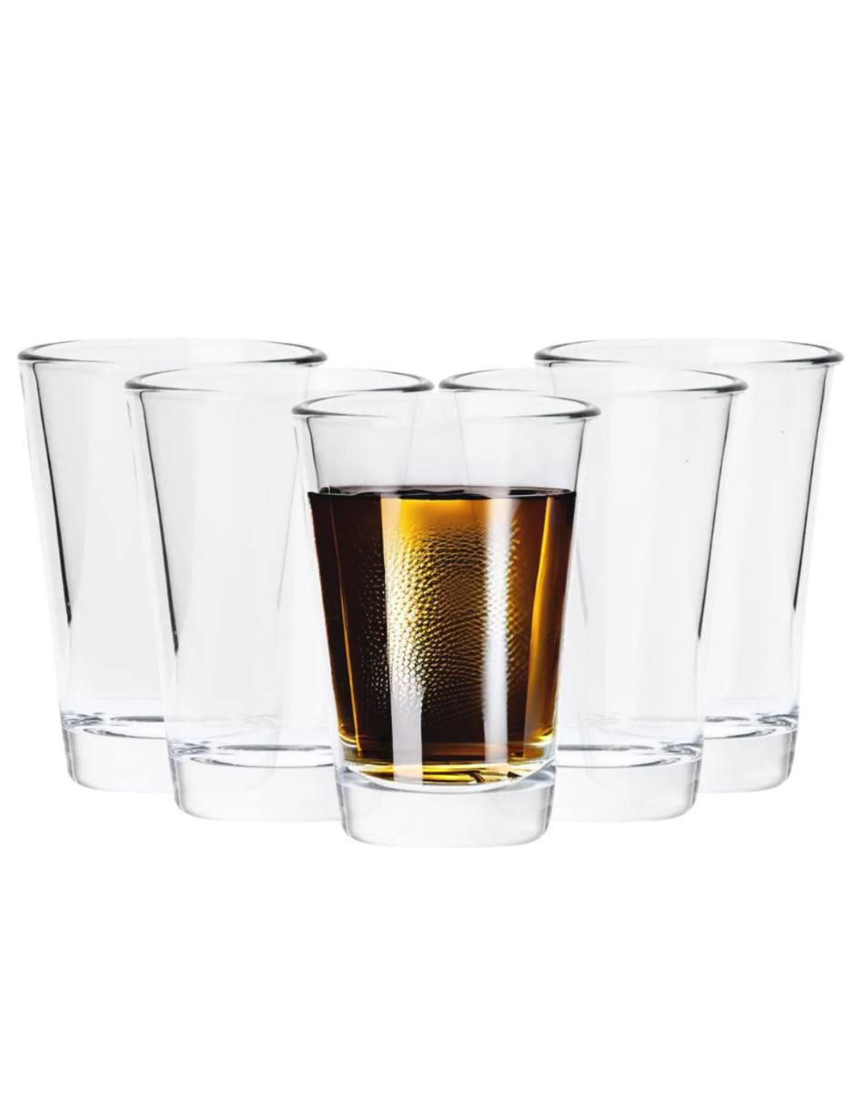 Set de tequileros Conic de vidrio con 6 piezas 2