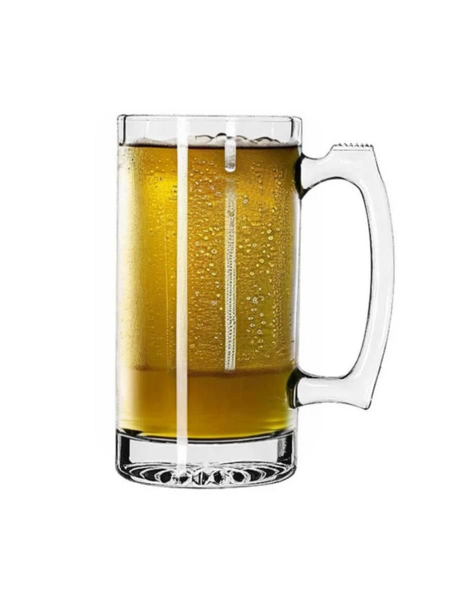 Set vasos cerveceros Albira de vidrio con 12 piezas