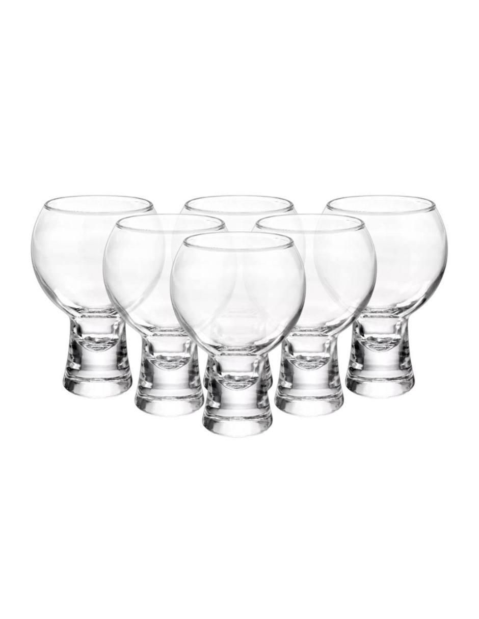 Set de copas para coñac Agrippa de vidrio