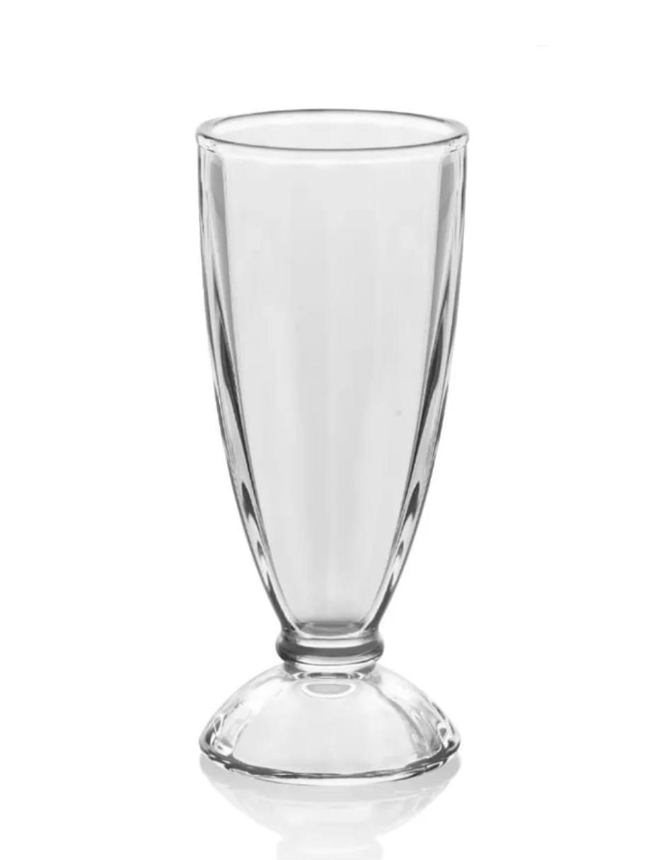 Set de copas para malteada Glida de vidrio